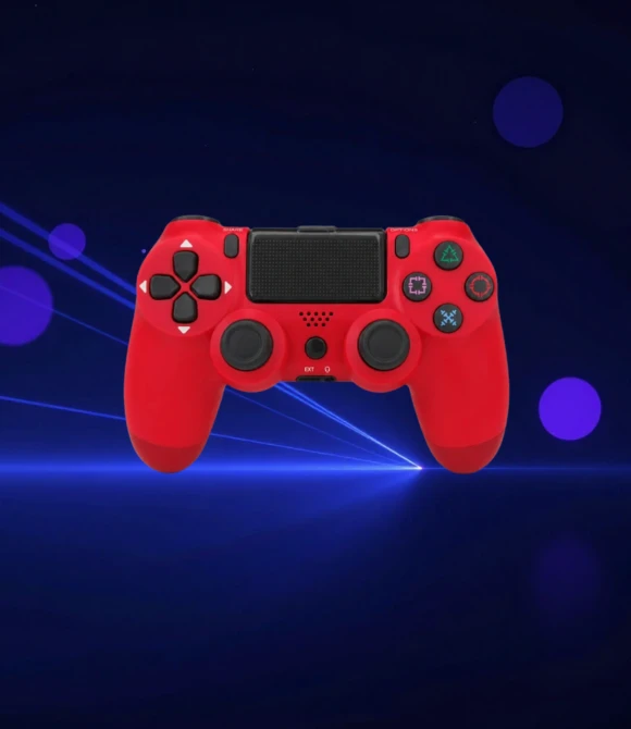 Playstation 4 PS4 Oyun Kolu Kırmızı