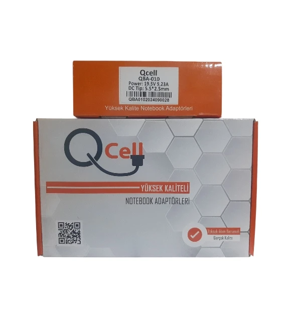 QBA-010 Standart DC 19V 9.23A  5.5*2.5mm NB Adaptör YÜKSEK AMPER