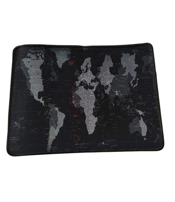 32*24 Cm Dünya Haritası Desenli Mousepad