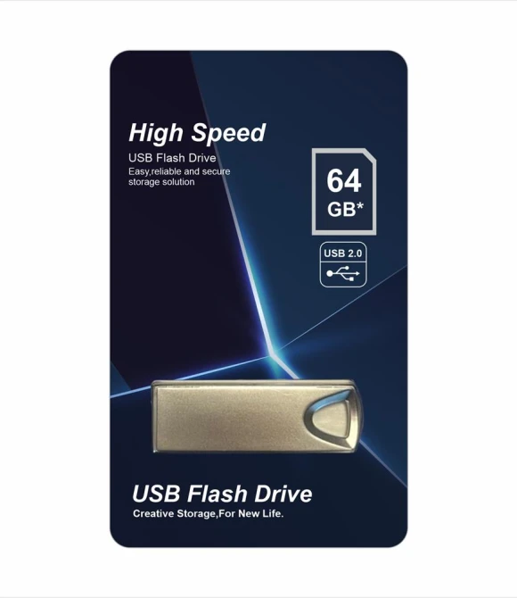 Elba 64GB Metal  USB Flash Bellek