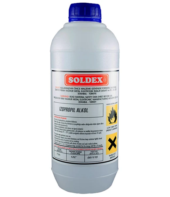 Soldex Izopropil 1 Litre Alkol  IPA001