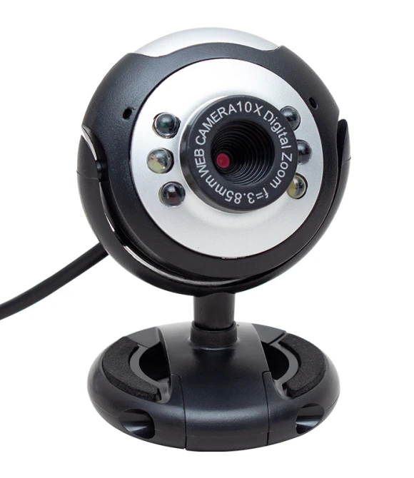 1.3 MP 10x Zoom Ledli Mikrofonlu Pc Webcam