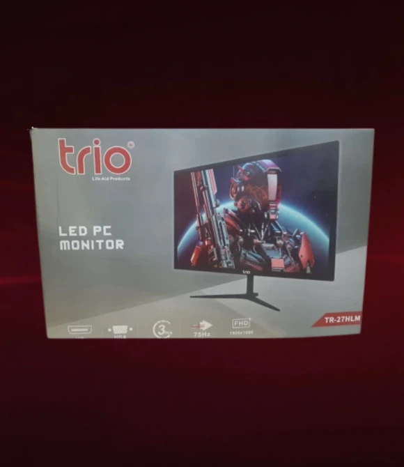 Trio 27" Led Monitör TR-27WS Hdmi Vga Ses