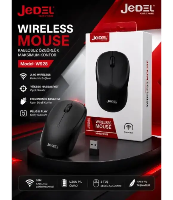 JEDEL W928 KABLOSUZ MOUSE