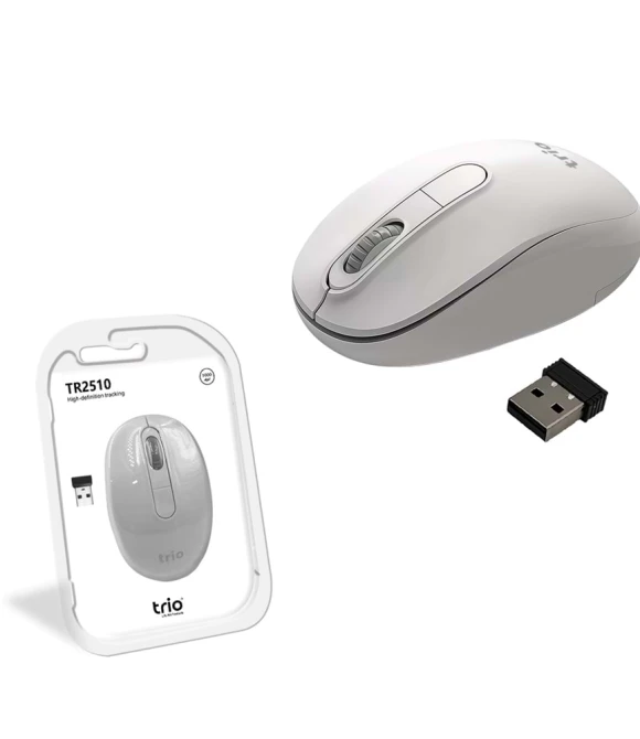 TR2510 Wireless Kablosuz USB Mouse Beyaz Trio