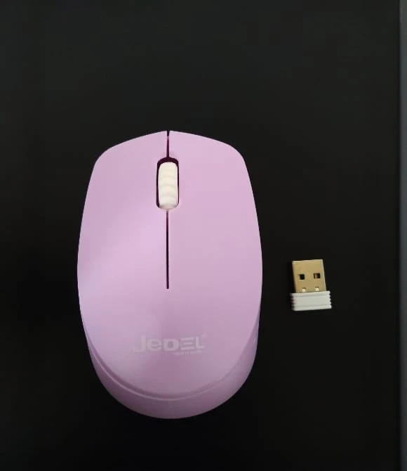 W690 Mor USB Kablosuz Mouse Jedel