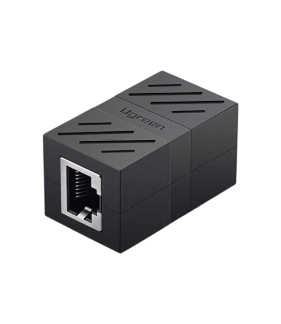 Rj45 To Rj45 Uzatma Adaptör Dişi/Dişi Siyah Kaliteli Uzatma