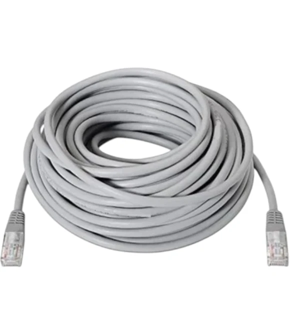 Cat5 Kablo 15 Metre İnternet Patch Ethernet Gri