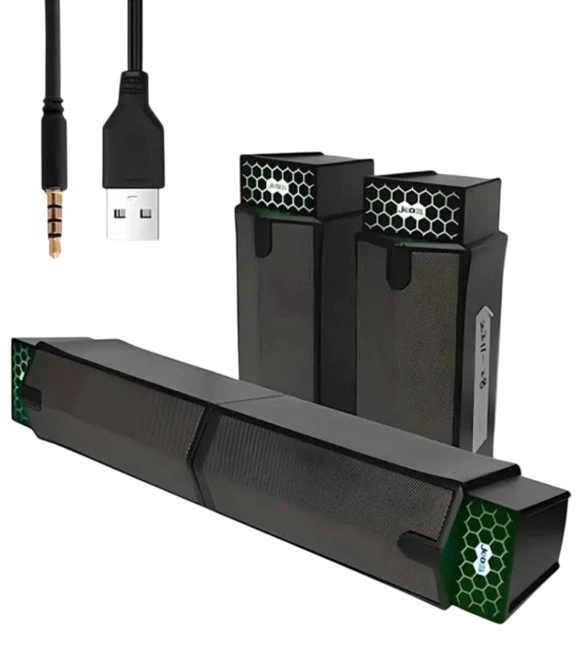 Jedel S-562 1+1 Hoparlör 3.5mm TRS jak - USB Power