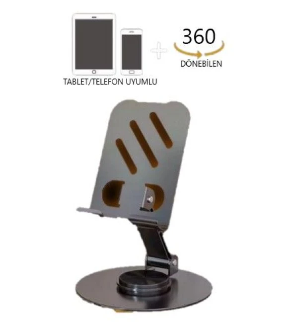Katlanabilir Telefon Standı Metal T12