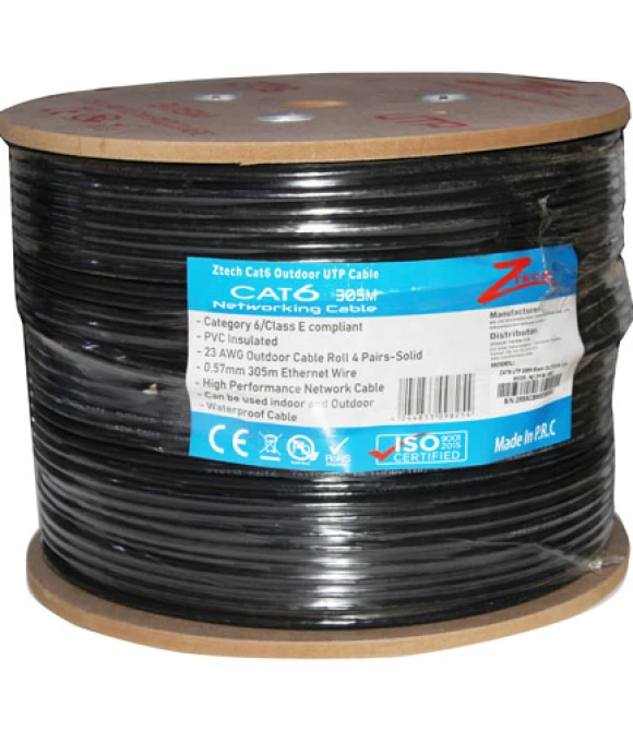 Ztech Cat6 305M Dış Mekan  Kablo