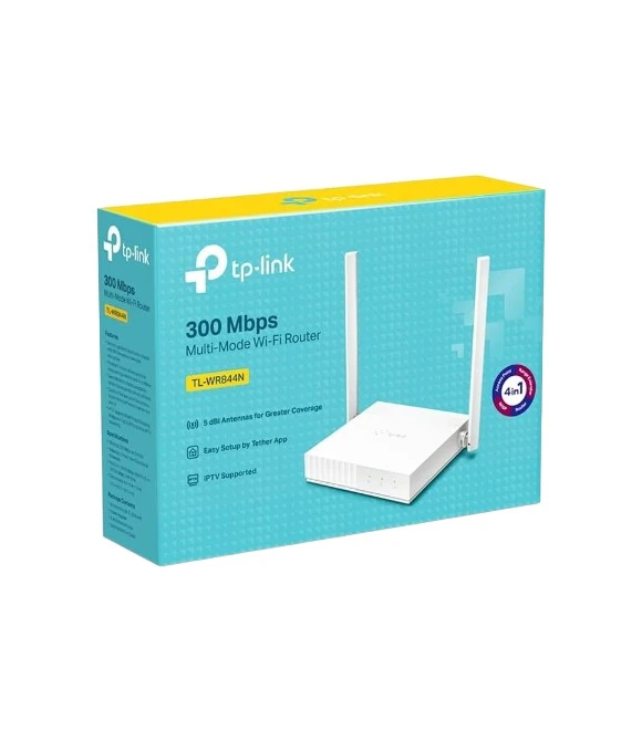 TP-Link TL-WR844N, 300 Mbps Wi-Fi Router
