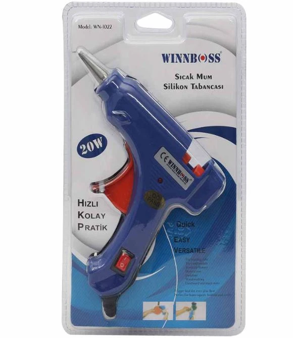 Winnboss WN-1022 Anahtarlı 20 Watt Küçük Silikon Tabancası 7.4 mm