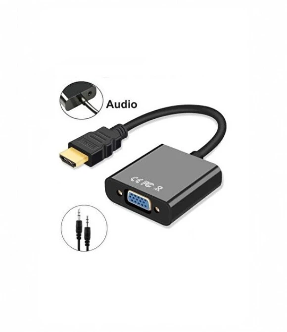 HDMI to VGA Sesli Çevirici