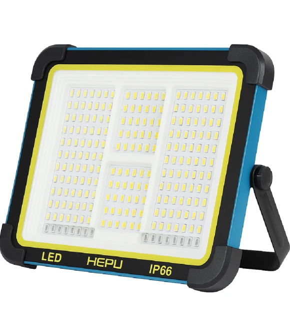 HP-L34 Güneş Enerjili Taşınabilir LED Çalışma Lambası – 150W Güç, 336 LED, IP66, Solar + USB Şarjlı, Mıknatıslı Taban