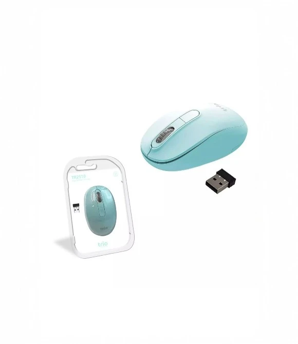 TR2510 Wireless Kablosuz USB Mouse Turkuaz Trio