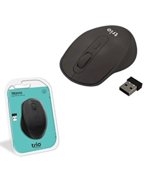 TR2410 Wireless Kablosuz USB Mouse Siyah Trio