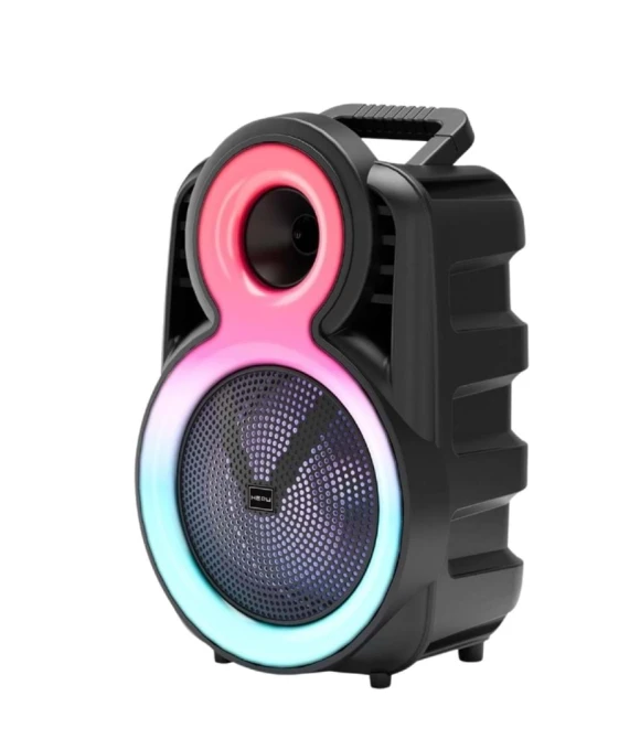 HP-115 Partybox Bluetooth Hoparlör – 8” Hoparlör, 20W Güç, RGB Işık, TWS Destekli 395*250*190