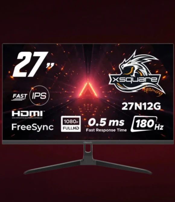 Dexim DMT009 27'' 180Hz 0.5ms FHD HDMI DP HDR Low Blue Light FreeSync Fast IPS Gaming Monitör
