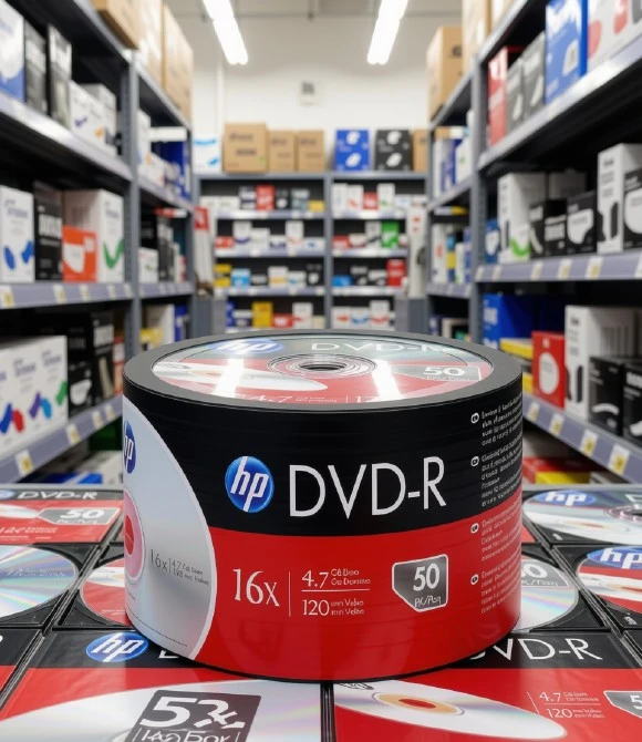 HP DME00070-3 4.7 GB Boş DVD-R 50'li Paket