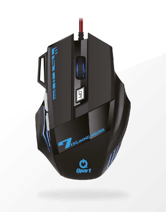 Qpart QM-102 RGB Lİ Oyuncu Mouse
