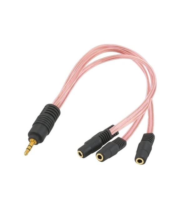 5+1 SES SİSTEMİ AUX TO 3 AUX KABLO M / 3F 30CM